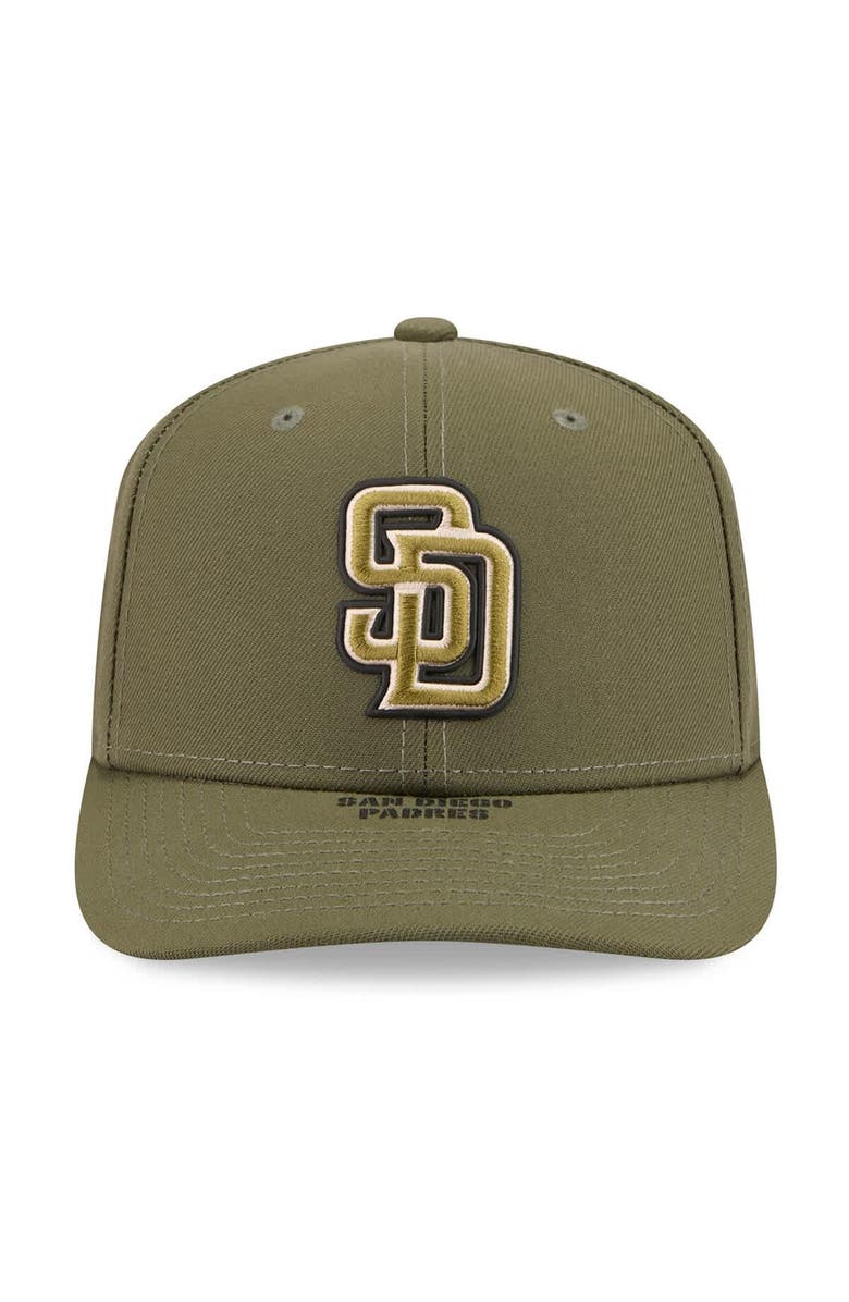 New Era Men's New Era  Olive San Diego Padres 2026 Armed Forces Day 9SEVENTY Adjustable Hat, Alternate, color, Olive