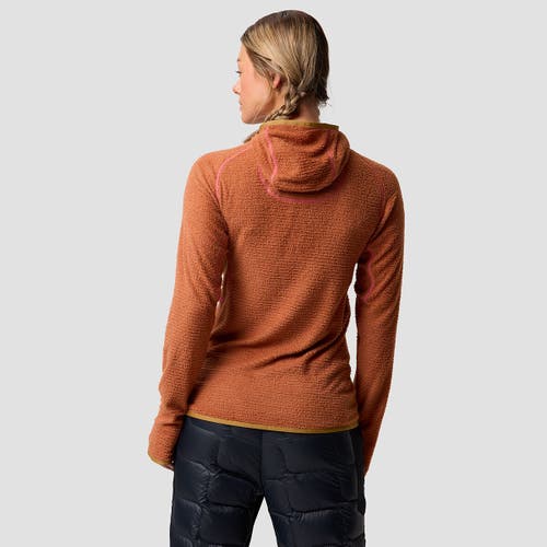 Backcountry Highliner Primaloft Air-perm Fleece Hoodie In Brown