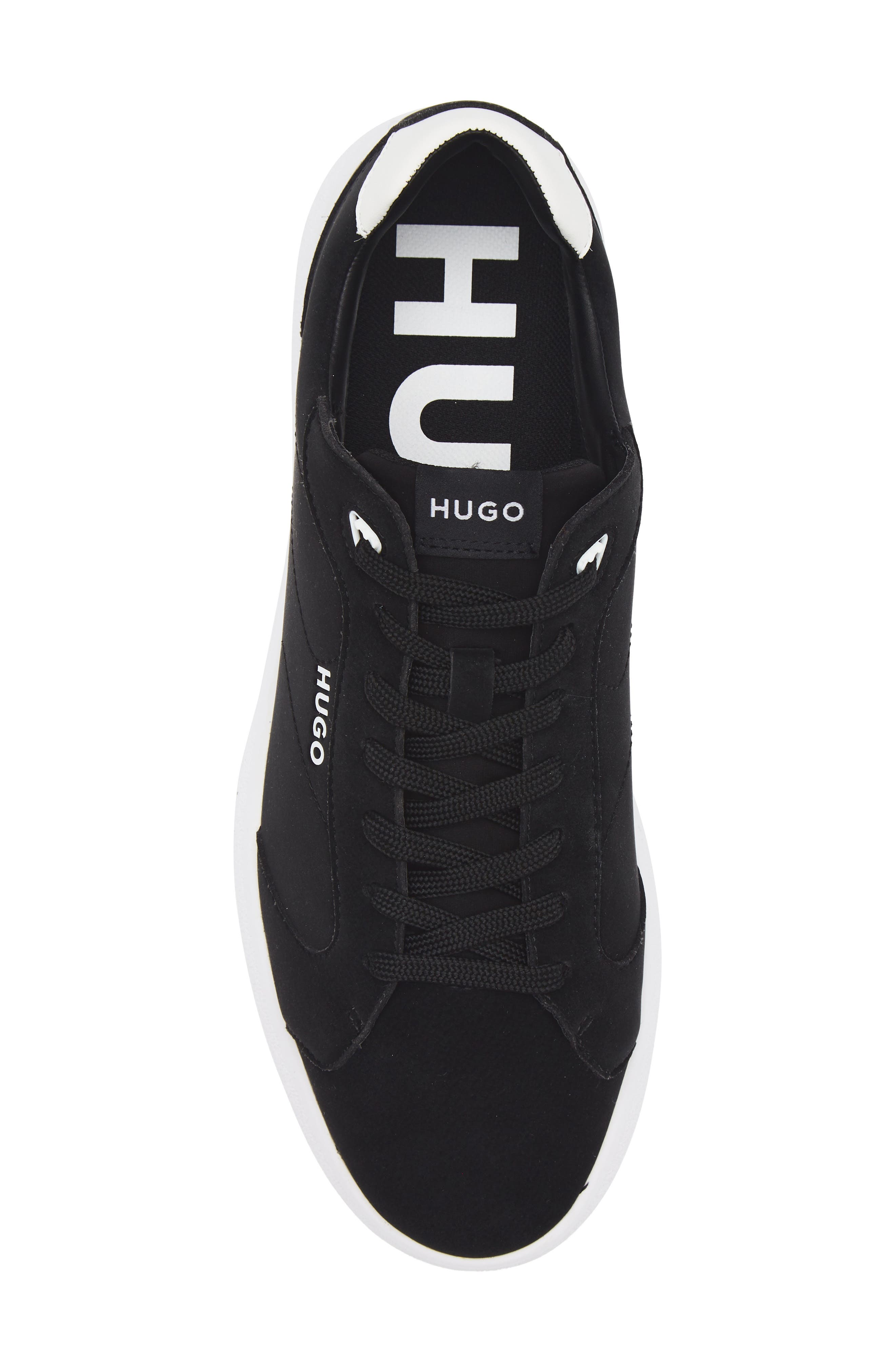 BOSS Riven Tennis Sneaker, Alternate, color, Black