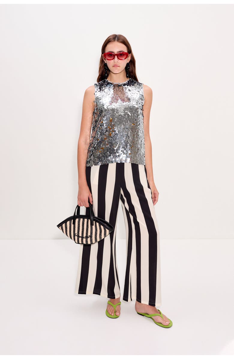 SIMONMILLER Nella Crepe Wide Leg Pant, Alternate, color, 
