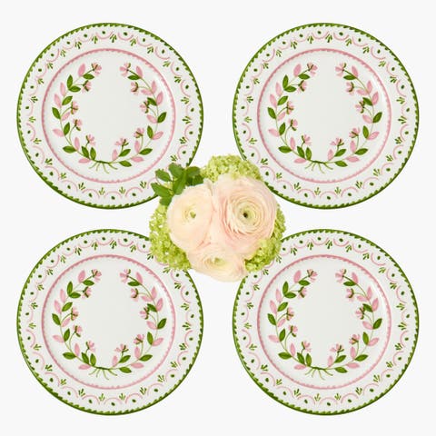 Josephine Garland Dinner Plates (Set of 4)
