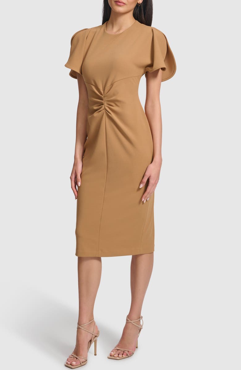Calvin Klein Ruched Sheath Dress, Alternate, color,