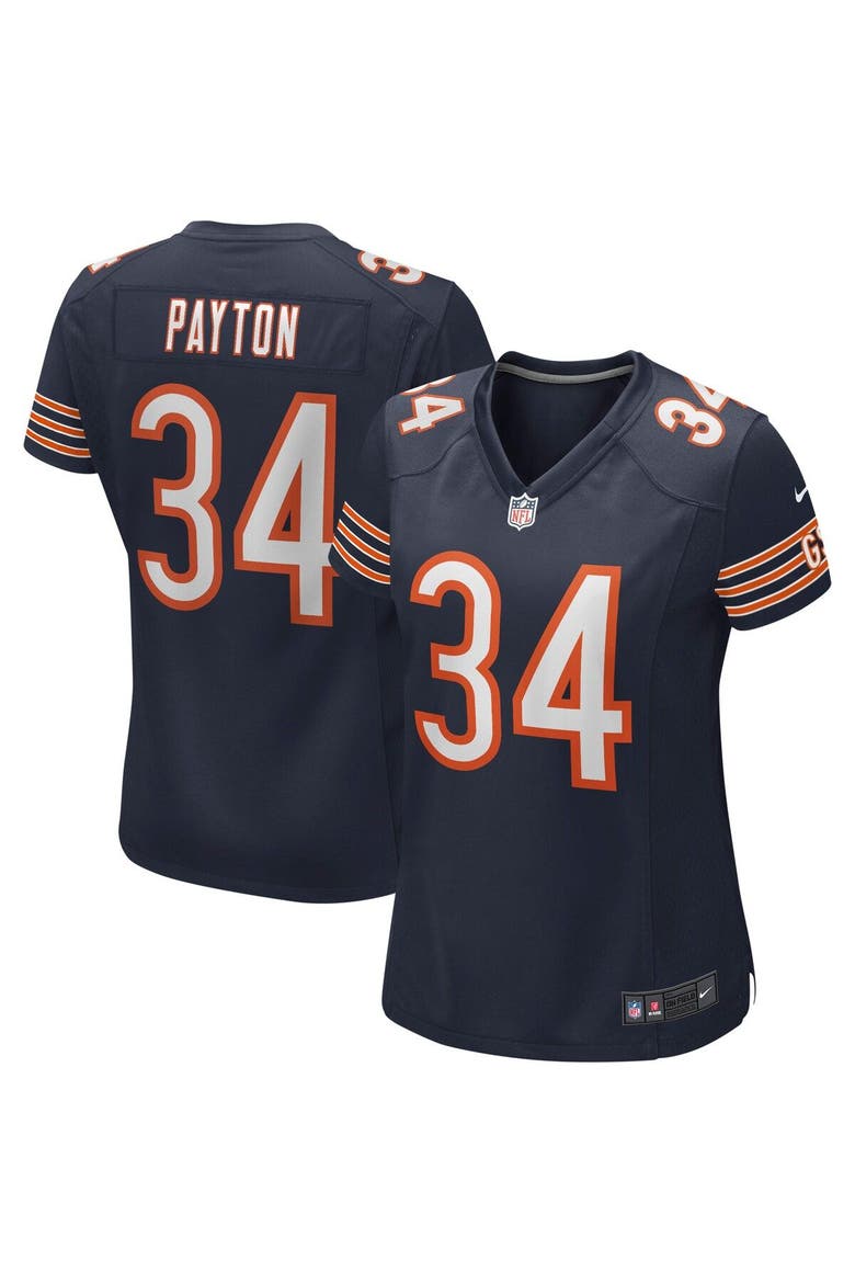 Women's Nike Walter Payton Navy Chicago Bears Game Retired Player Jersey, Main, color, Navy