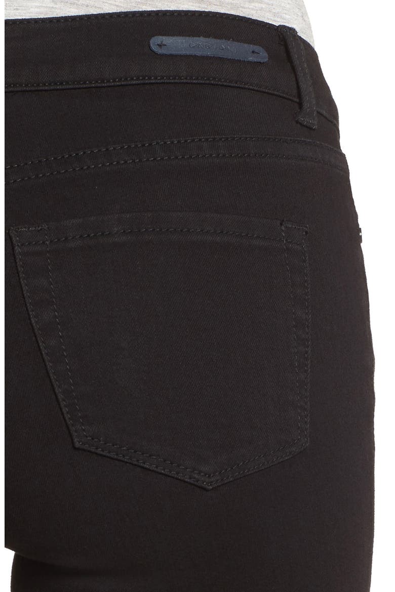 Stretch Skinny Jeans, Alternate, color, BLACK