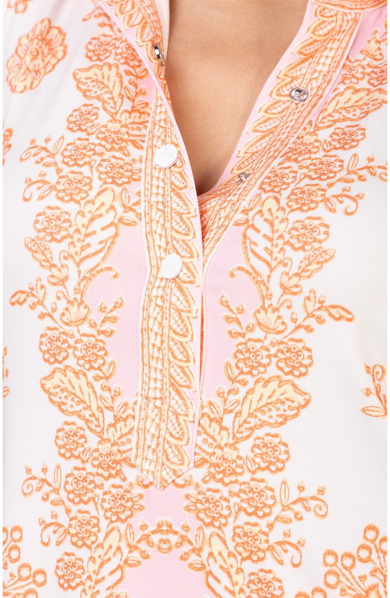 Hale Bob Marguerite Matte Jersey Dress, Alternate, color, Pink