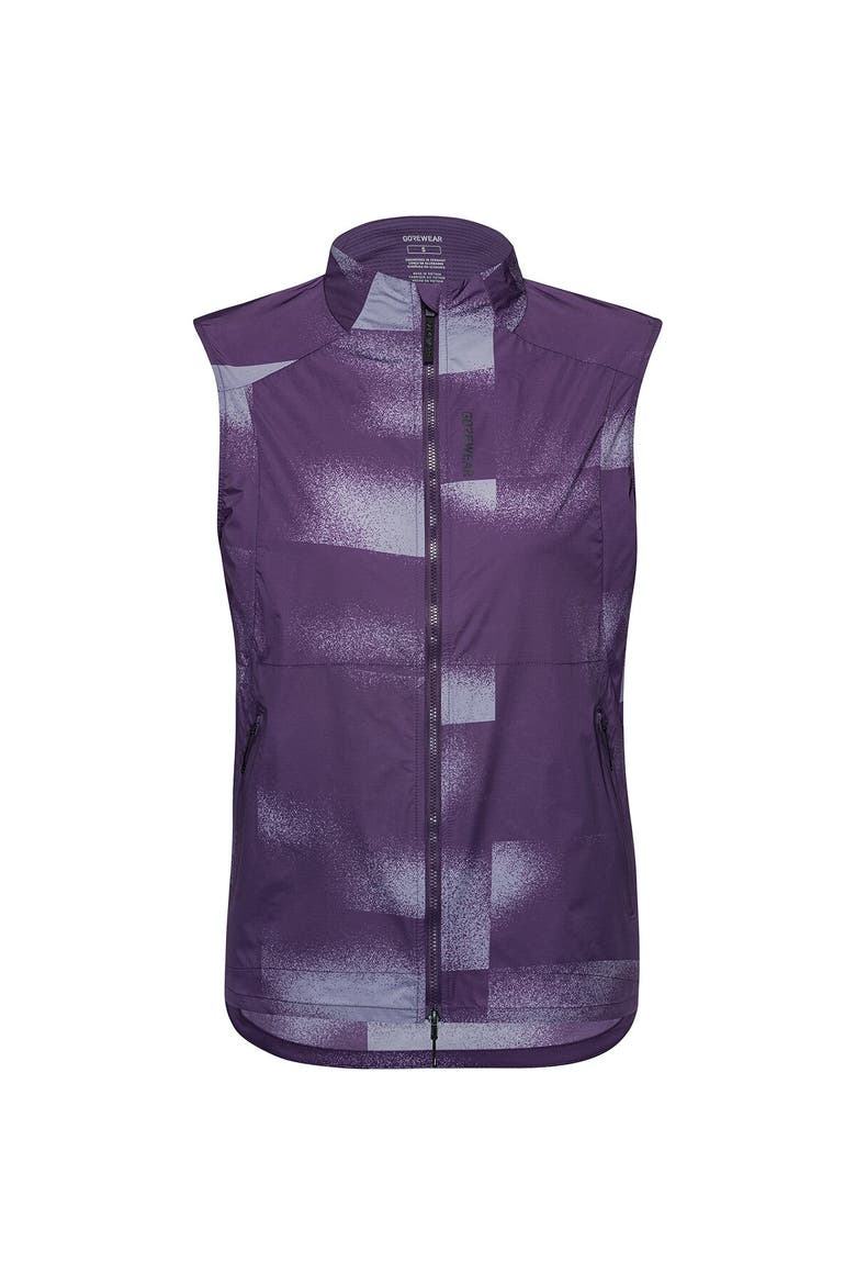 Concurve Cloud Windbreaker Vest - Women's, Main, color, Purple Indigo / Amethyst Grey