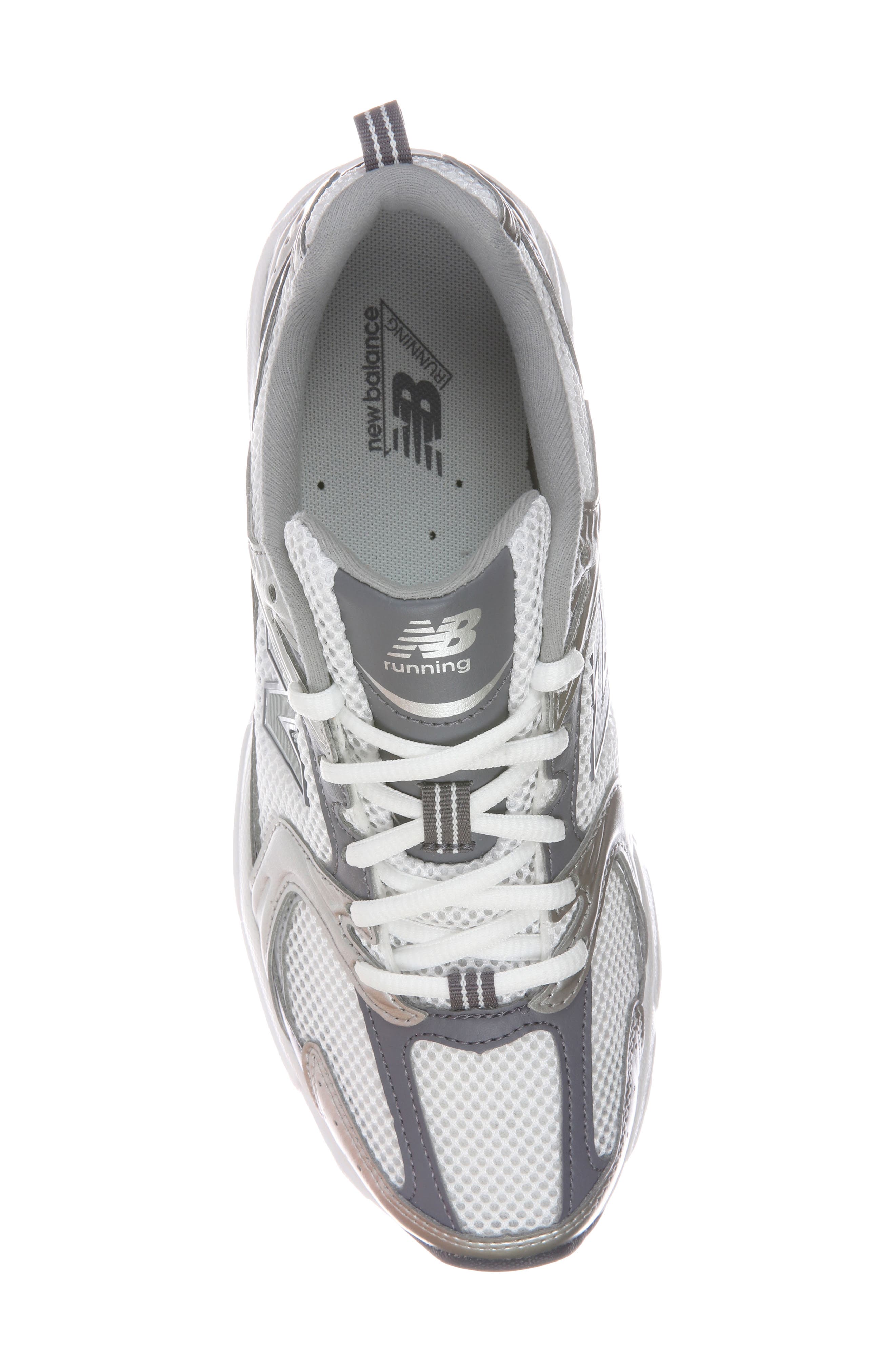 Gender Inclusive 530 Sneaker, Alternate, color, SILVER METALLIC/ NEPTUNE GREY