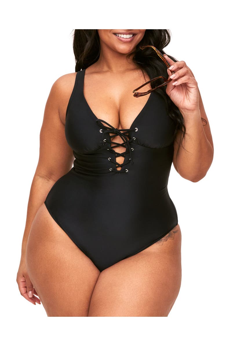 Adore Me Evangeline Swimwear One-Piece, Main, color, 
