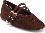 Steve Madden Lissa Perforated Mary Jane Flat