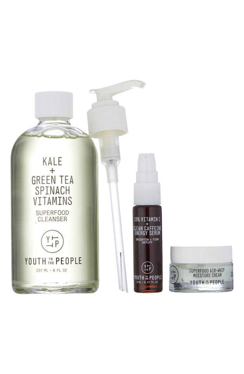 Youth to the People The Minimalist Skin Care Set USD $70 Value, Main, color,