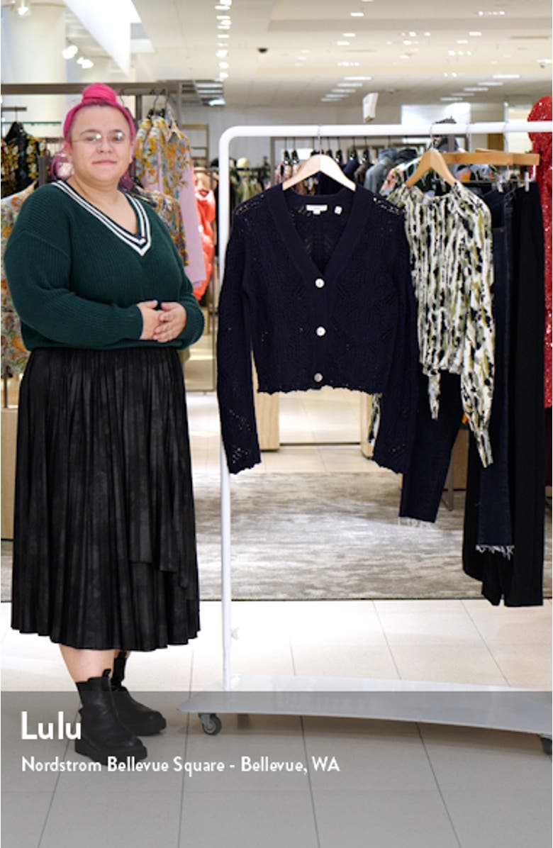 Open Stitch Cardigan, sales video thumbnail