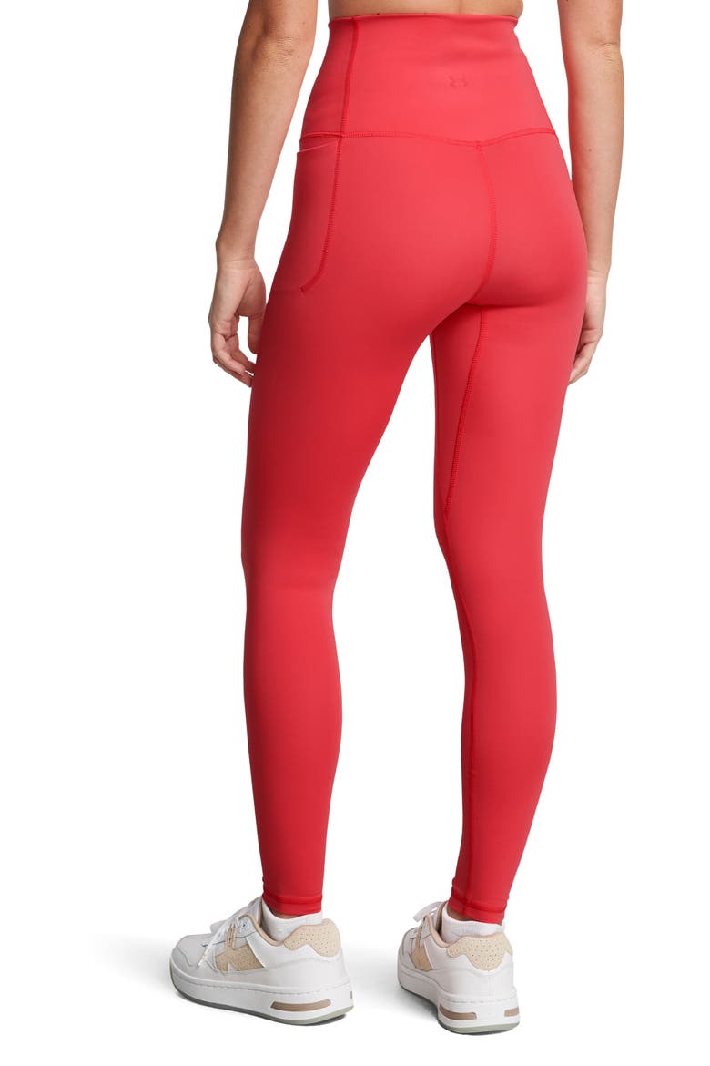 Meridian High Waist Pocket Performance Leggings, Alternate, color, RED