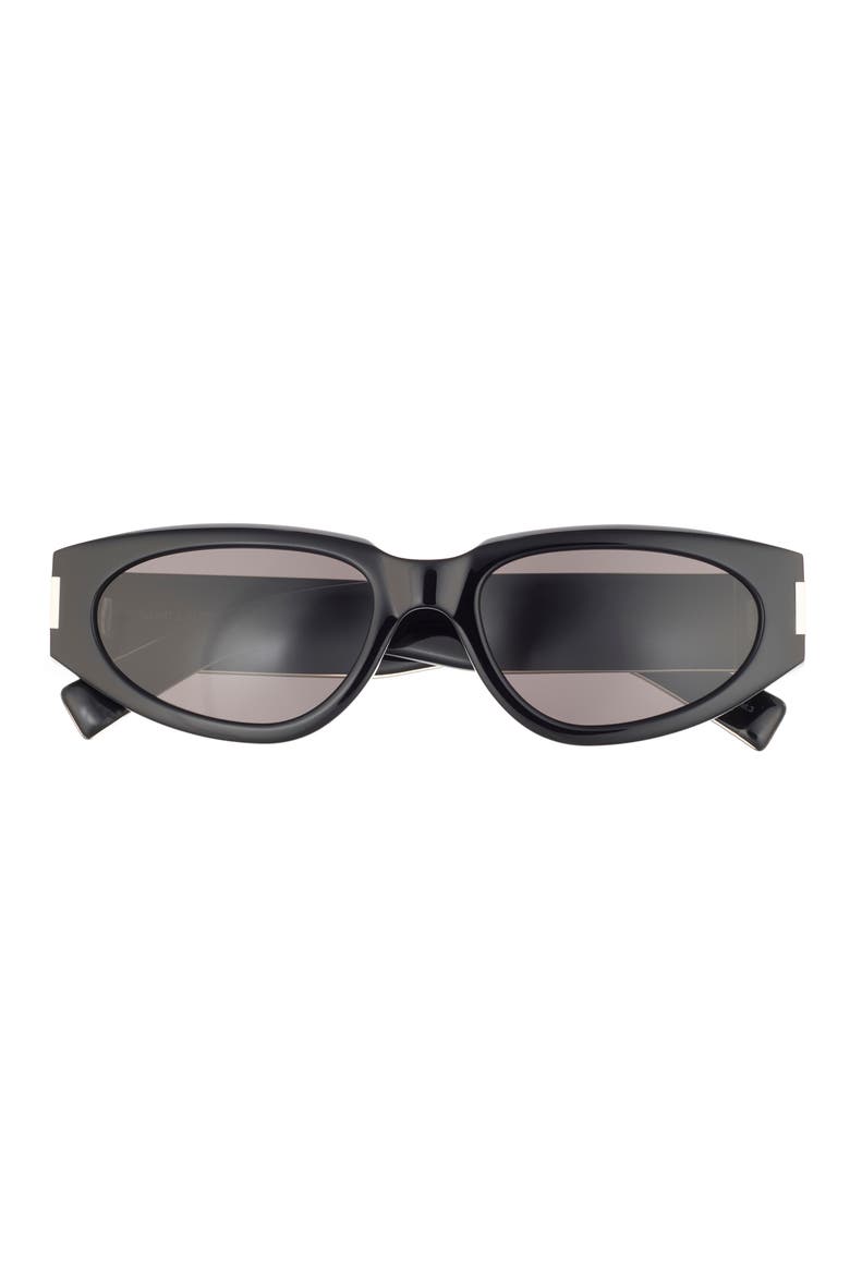 Cat Eye Sunglasses, Main, color, BLACK BLACK GREY