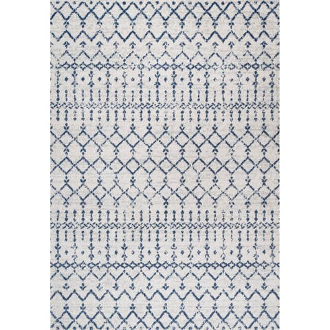 Moroccan HYPE Boho Vintage Diamond Area Rug