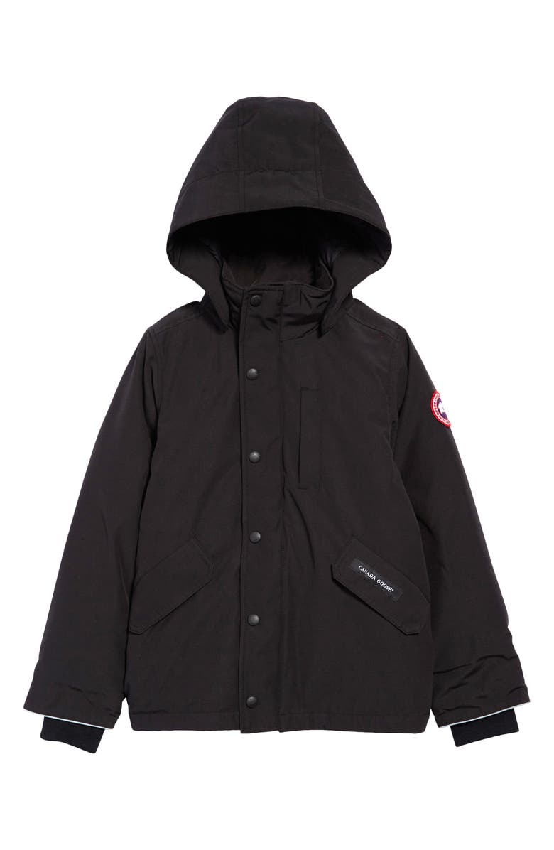 Canada Goose Kids' Logan Down Hooded Parka, Main, color, 