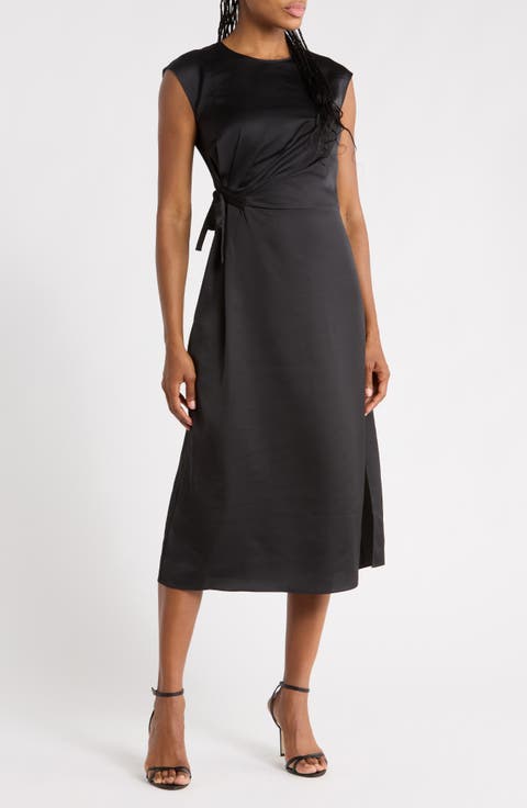 Adelita Lattice Print Midi Dress