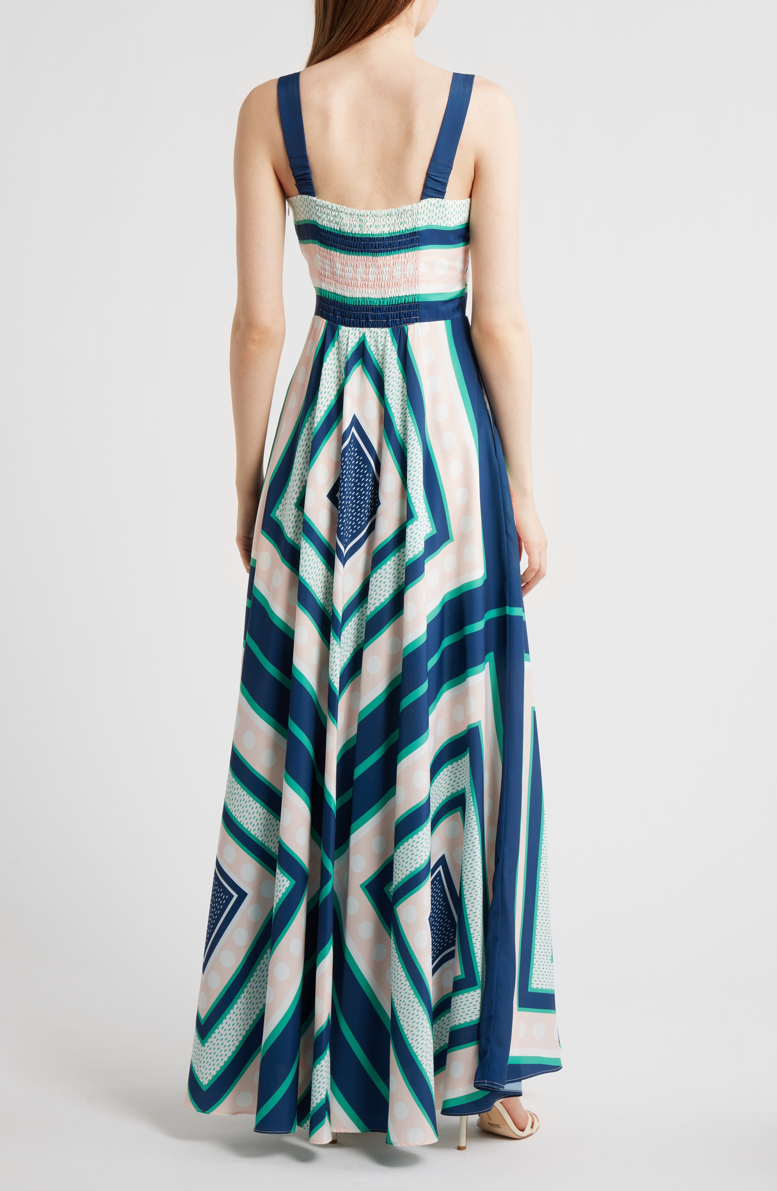 Geometric Maxi Sundress - image 2