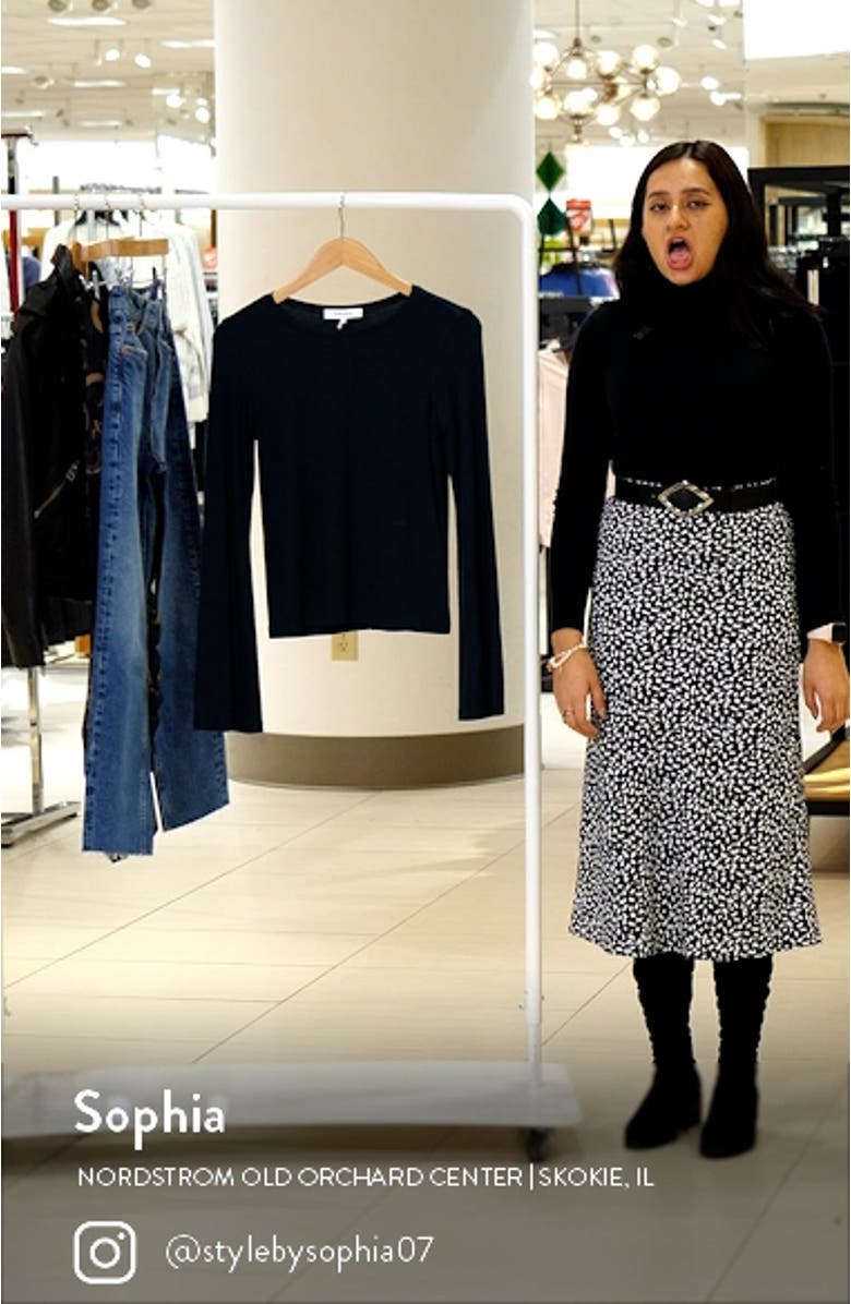 Long Sleeve Rib Top, sales video thumbnail