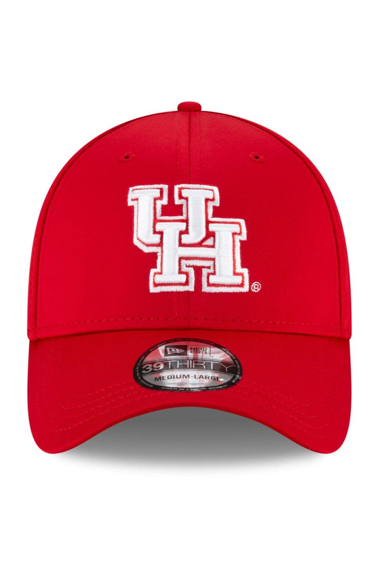 New Era Men's New Era Red Houston Cougars Campus Preferred 39THIRTY Flex Hat, Alternate, color, 