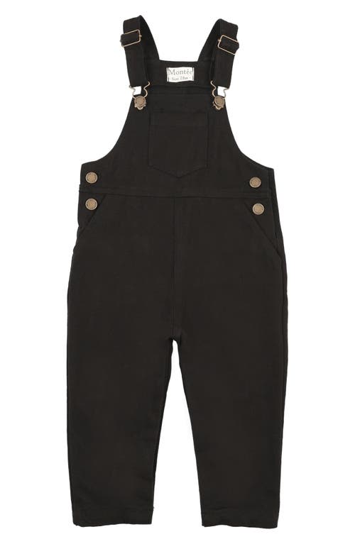 Maniere Manière Denim Overalls In Black