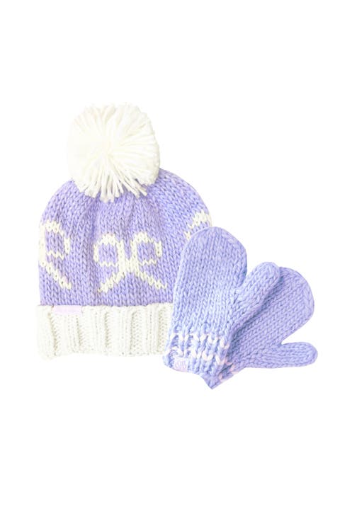 Bows Knit Hat/Mittens Bundle (Toddler, Little Kid, & Big Kid)