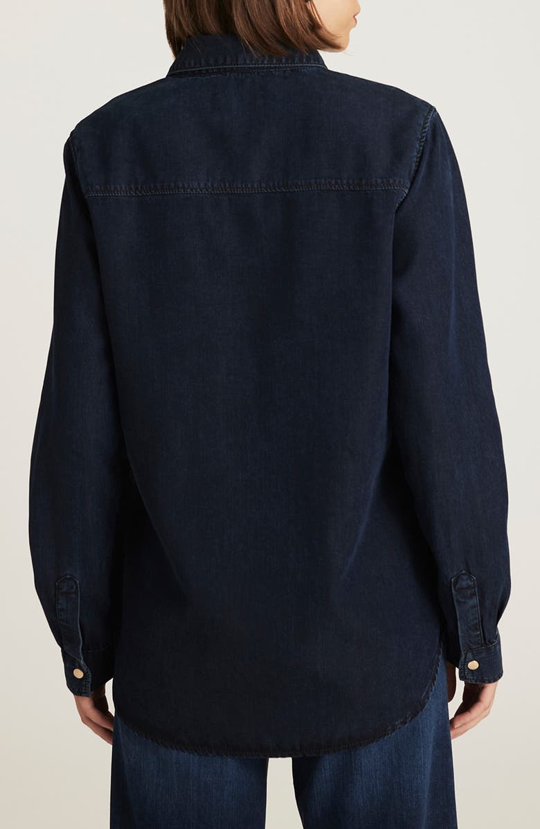 Mavi Jeans Nia Denim Shirt, Alternate, color, Ink Gold Premium