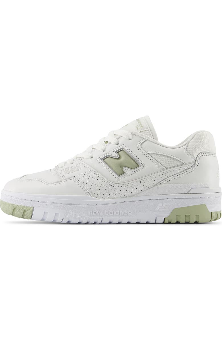 New Balance 550 Basketball Sneaker, Alternate, color, Reflection/ Olivine