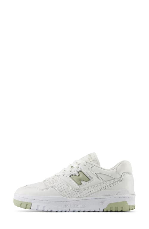 New Balance Perforated Leather Lace-up Sneakers