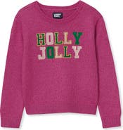 Lands' End Girls Embellished Sweater