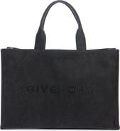 Givenchy Logo Embroidered Canvas Tote