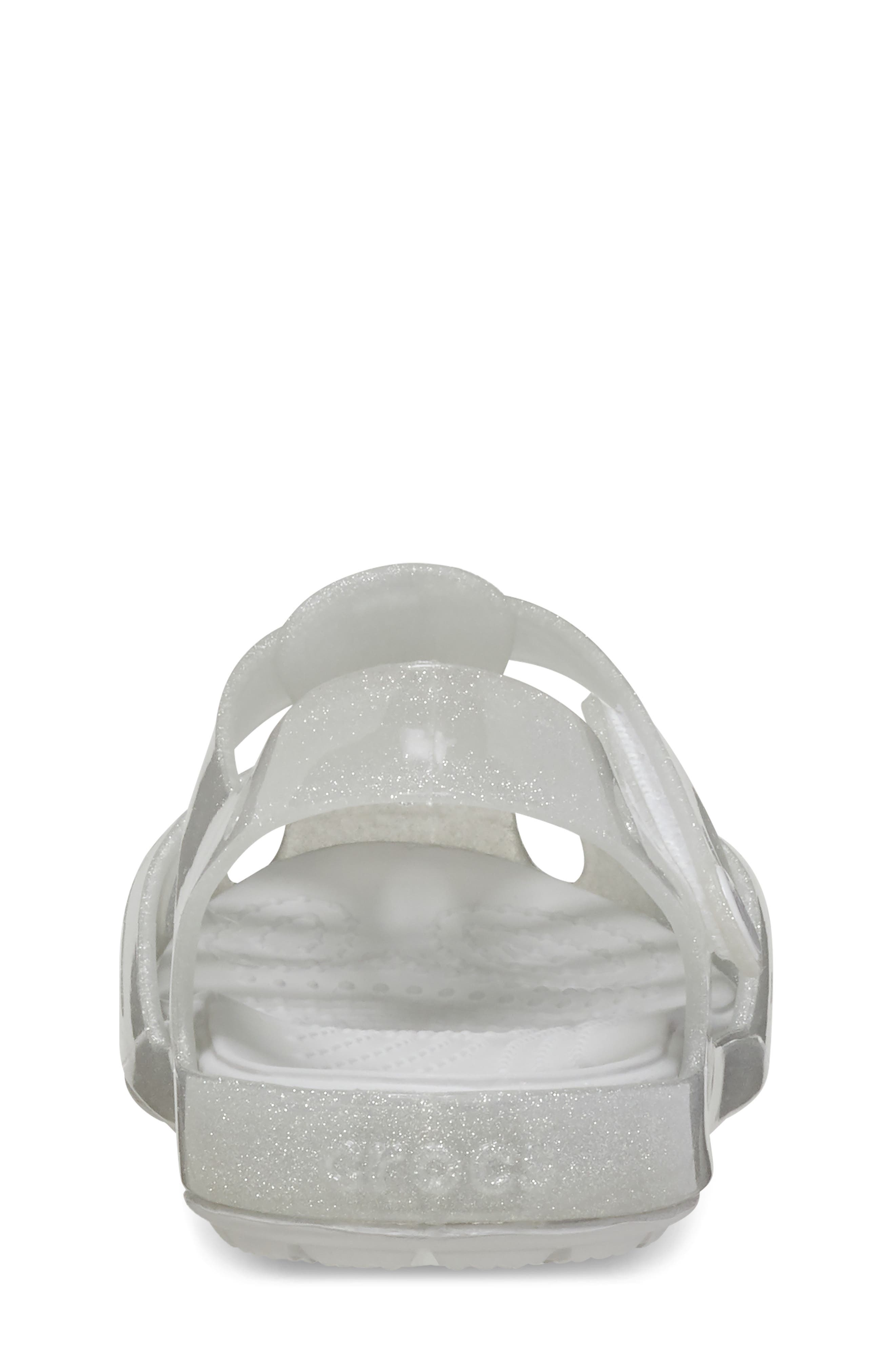 CROCS Isabella Glitter Jelly Fisherman Sandal, Alternate, color, 