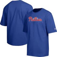 Champion Men's Champion Royal Philadelphia Phillies All Star Chenille Wordmark T-Shirt
