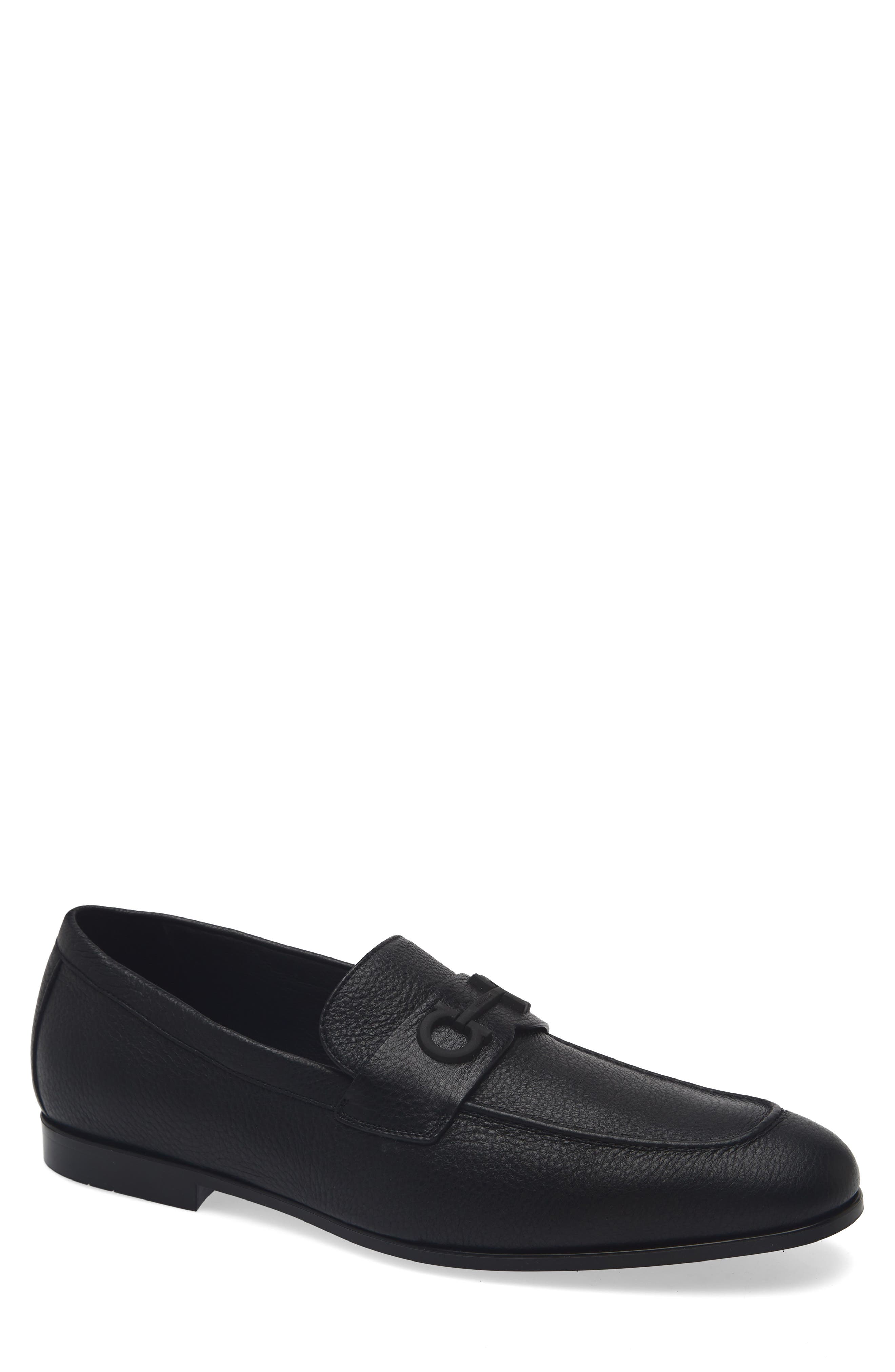 FERRAGAMO Touch Loafer, Main, color, Nero Nero Nero