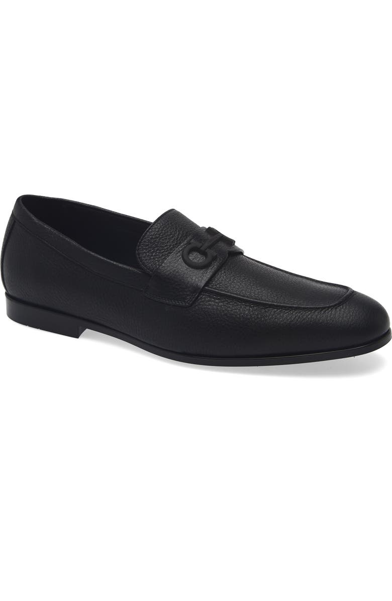 FERRAGAMO Touch Loafer, Main, color, Nero Nero Nero