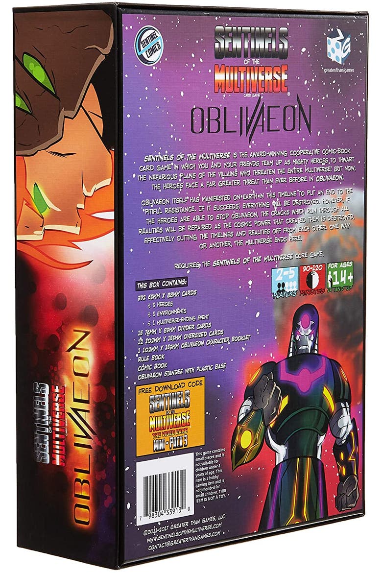 Sentinels of The Multiverse Oblivaeon Enhanced Edition, Alternate, color, Multicolored