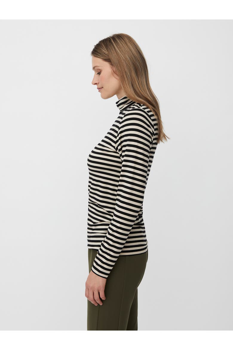MaBrooklyn Long Sleeve Roll Neck Top, Alternate, color, Black