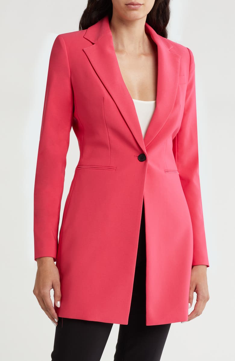 Calvin Klein Single Button Blazer, Alternate, color,