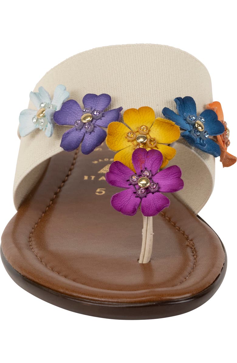ITALIAN SHOEMAKERS Ayelen Flower Sandal, Alternate, color, Bright Multi