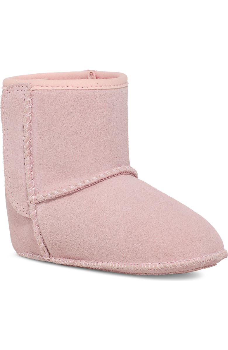 UGG<sup>®</sup> Classic Bootie & Lovey Blanket Set, Main, color, Seashell Pink