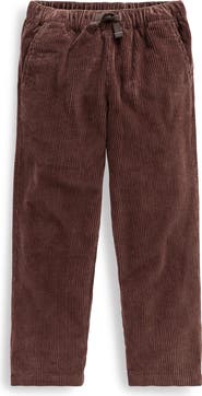 Mini Boden Kids' Cozy Corduroy Straight Leg Pull-On Pants