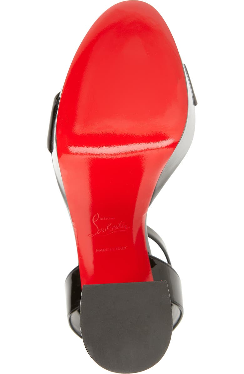 Christian Louboutin Movida Sabina Ankle Strap Platform Sandal, Alternate, color,