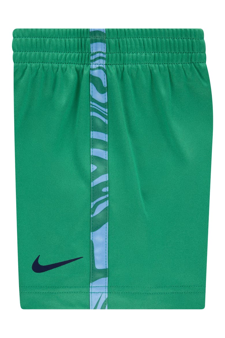 Kids' Dri-FIT Graphic Tee & Shorts Set, Alternate, color, STADIUM GREEN