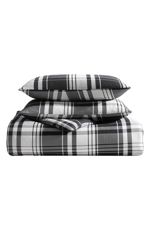 Saddle Mountain Plaid Comforter Set