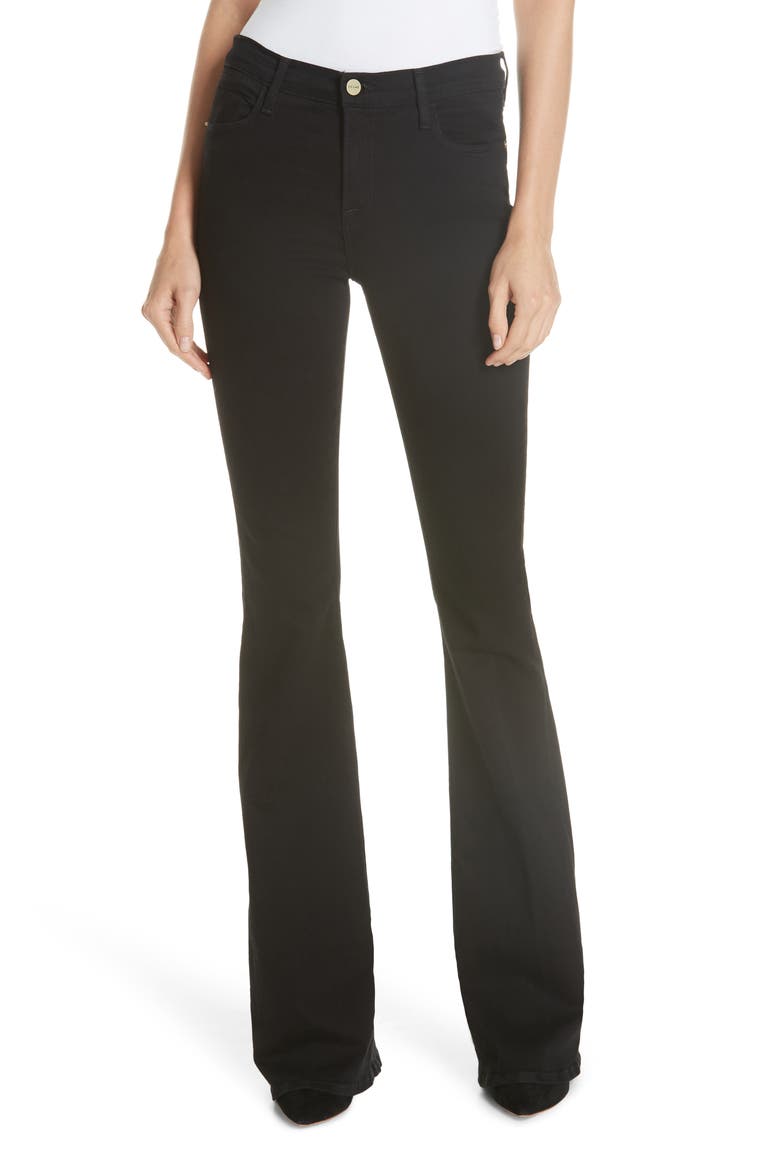 Le High Flare Jeans, Main, color, FILM NOIR