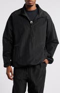 Fear of God Essentials Gender Inclusive Ripstop Nylon Half Zip Pullover