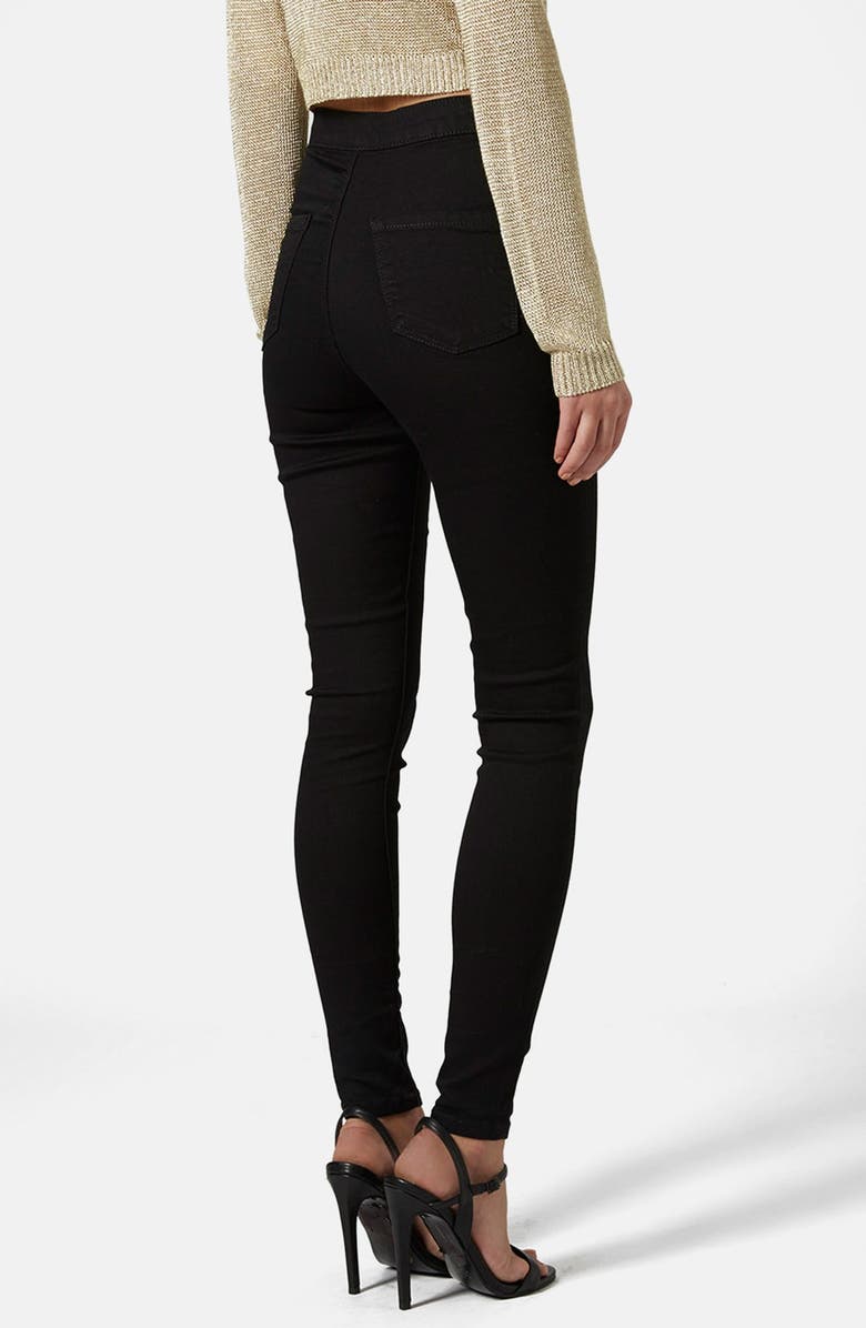 Topshop Joni High Waist Ankle Skinny Jeans, Alternate, color, 