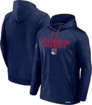 FANATICS Men's Fanatics Blue New York Rangers Big & Tall Authentic Pro Pullover Hoodie