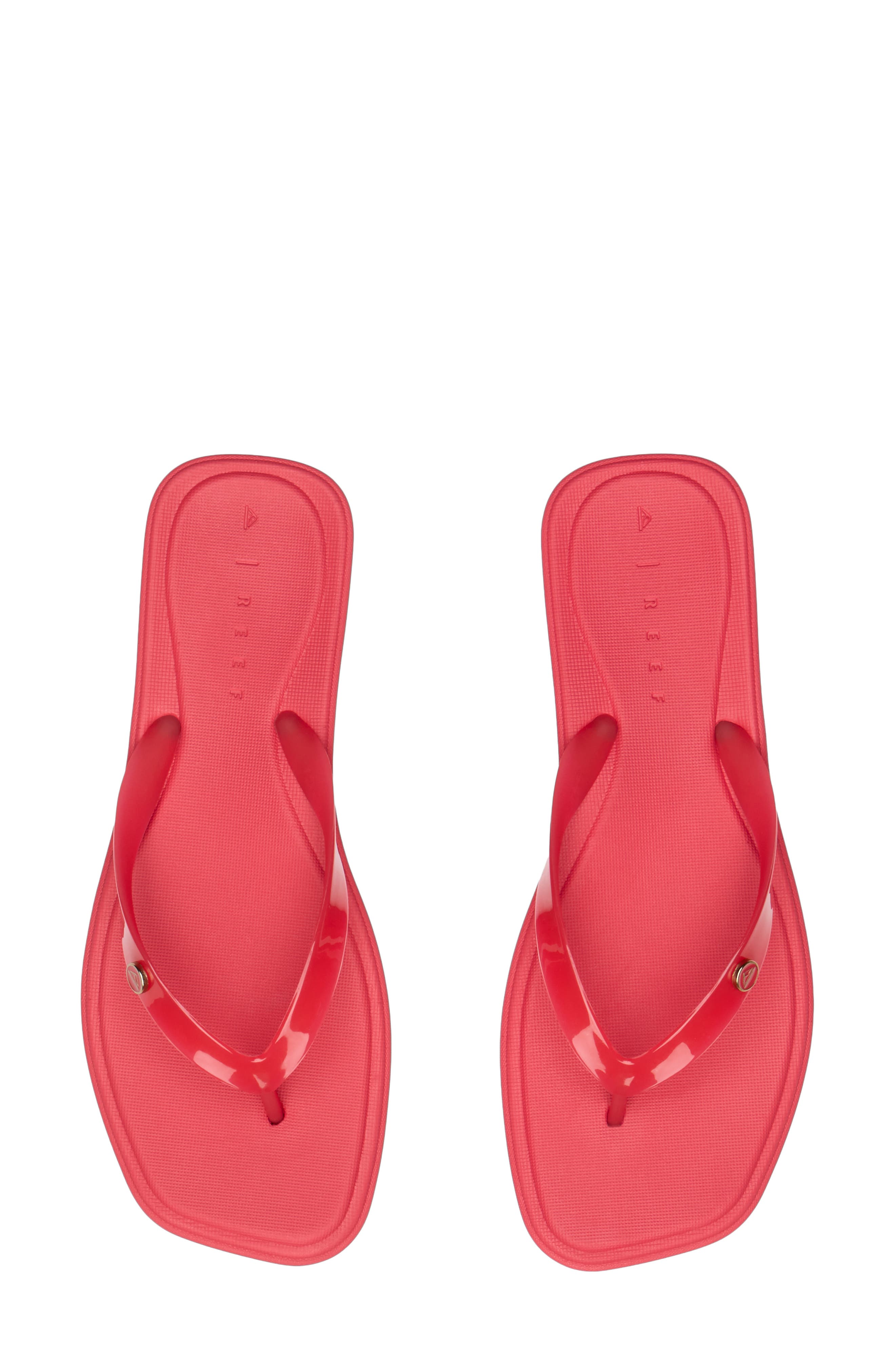 Solaye Waterproof Flip Flop, Alternate, color, HIBISCUS