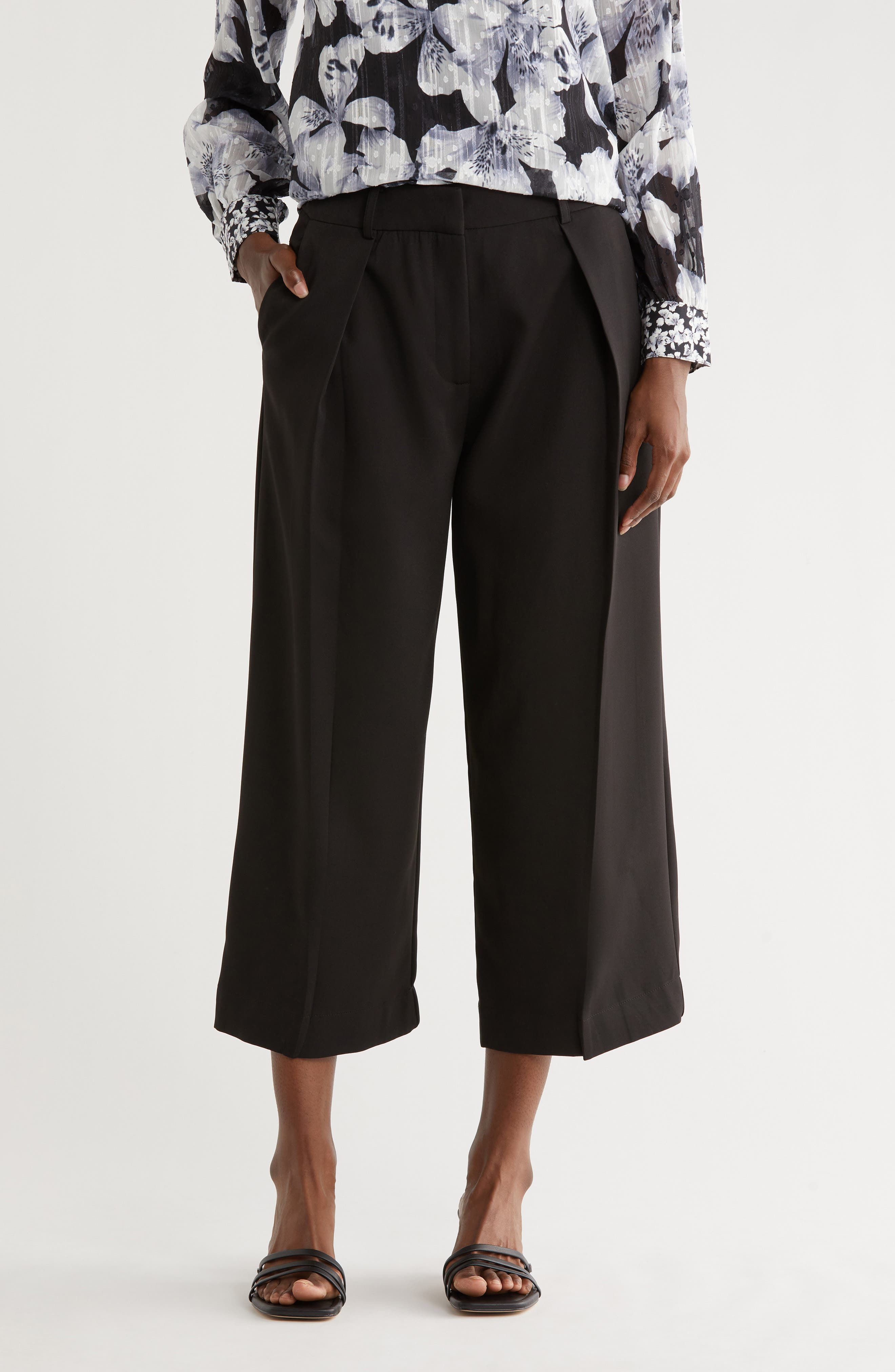 Nicole Miller Wide Leg Pants