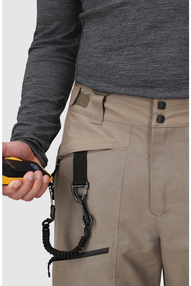 Powderverse Snow Pants, Alternate, color, SABLE